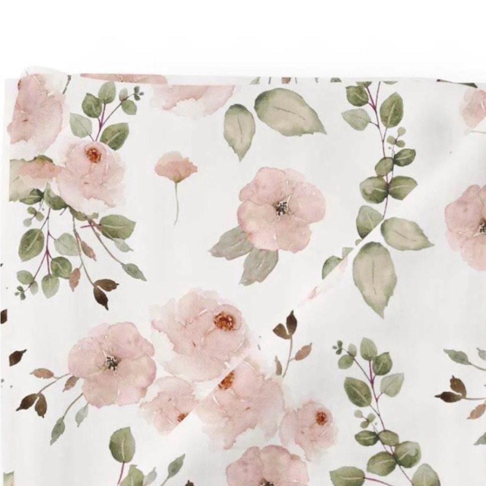 Beautiful Caden Lane floral swaddle blanket